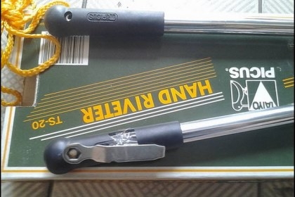 ขายคีมยิงรีเว็ทงานเก่าเก็บTAIYO PICUS TS-20 Made in Japan.