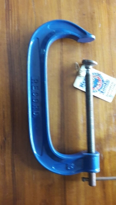 ขายซีแคมจับงานขนาดจับชิ้นงานได้10" RECORD Made in England.