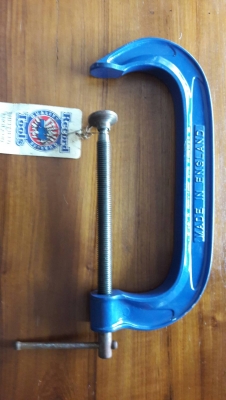 ขายซีแคมจับงานขนาดจับชิ้นงานได้10" RECORD Made in England.