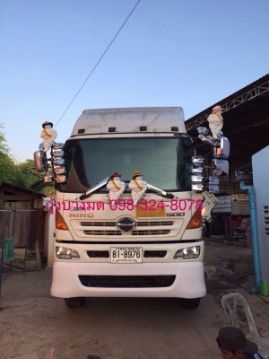 ขายรถพ่วง Hino เครื่อง 344 แรง ปี 55 กระบะดัมพ์สามมิตร ลูก 3 เพลาแท้ คัทซีสวย ภายในครบ ยางดี ทะเบียนพร้อม