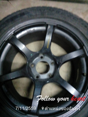 ลัอแม็ก17พร้อมยางมี2วงครับ3000บาท