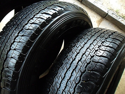 ยาง17กระบะสูง ดันล็อป 265-65-17ลงพื้นปี15 ดอกหนา1 ซม. (4เส้น 4,300) ยาง17กระบะสูง ดันล็อป 265-65-17ลงพื้นปี15 ดอกหนา1 ซม. (4เส้น 4,300)