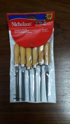 ขายตะไบชุด6ด้าม NICHOLSON MADE IN USA.ใช้ได้ทั้งไม้ เหล็ก พลาสติกใหม่เก่าเก็บ