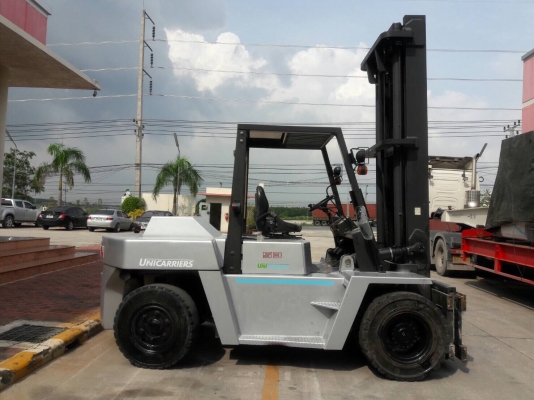 ให้เช่ารถโฟร์คลิฟท์ Nissan ขนาด 7 ตันเสาสูง 4.5 เมตร ระยะสั้น ระยะยาว