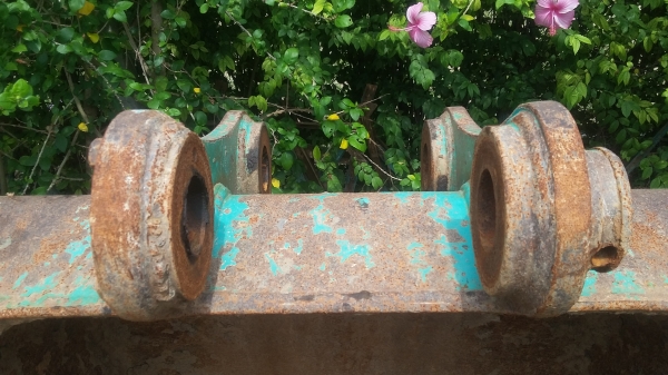 ขาบบุ๋งกี๋ เก่านอก ใส่ sk100-120  ติดรถนอกมา