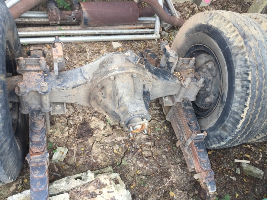 เพลาหลังหกล้อกลาง