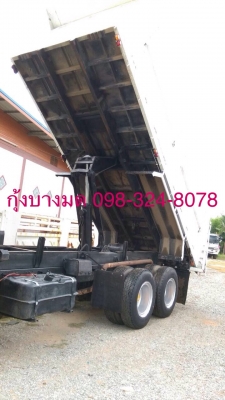 ขายรถบรรทุกสิบล้อดัมพ์ Mitsubishi M6 เครื่องเดิม 260 แรง 2 เพลา ปี 48 กระบะดัมพ์สามมิตร เครื่องดี คัทซีสวย ทะเบียนพร้อม