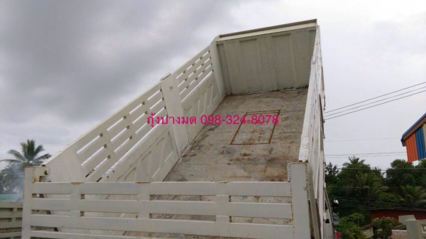 ขายรถบรรทุกสิบล้อดัมพ์ Mitsubishi M6 เครื่องเดิม 260 แรง 2 เพลา ปี 48 กระบะดัมพ์สามมิตร เครื่องดี คัทซีสวย ทะเบียนพร้อม