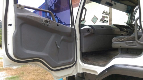 ขายรถบรรทุกสิบล้อดัมพ์ Mitsubishi M6 เครื่องเดิม 260 แรง 2 เพลา ปี 48 กระบะดัมพ์สามมิตร เครื่องดี คัทซีสวย ทะเบียนพร้อม