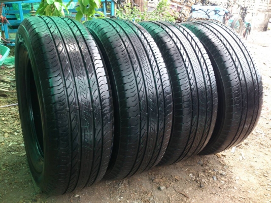 ขายยาง 225/65R17 บริดสโตน อีโคเปีย ยางปี14 ดอกหนาสดเท่ากันไม่ร้าวไม่แตกลายไม่มีปะ สวยๆ จำนวน 1 ชุด