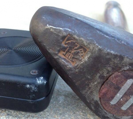 ขายค้อนทุบงานโบราณอังกฤษหนักรวมด้าม1.1กิโลกรัม Made in England.เก่าด้ามไม้มงคลสวยงาม