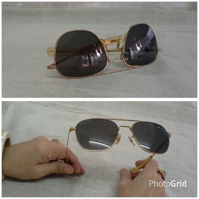 แว่นตาวินเทจเสืออากาศ ยุค 1960s Original COMMAND handmade in USA