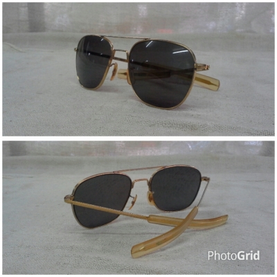 แว่นตาวินเทจเสืออากาศ ยุค 1960s Original COMMAND handmade in USA แว่นตาวินเทจเสืออากาศ ยุค 1960s Original COMMAND handmade in USA