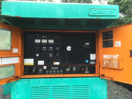 ขายเครื่องปั่นไฟมือสองจากญี่ปุ่นสภาพเดิมๆพร้อมใช้งานราคาไม่แรง