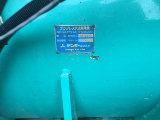 ขายเครื่องปั่นไฟมือสองจากญี่ปุ่นสภาพเดิมๆพร้อมใช้งานราคาไม่แรง
