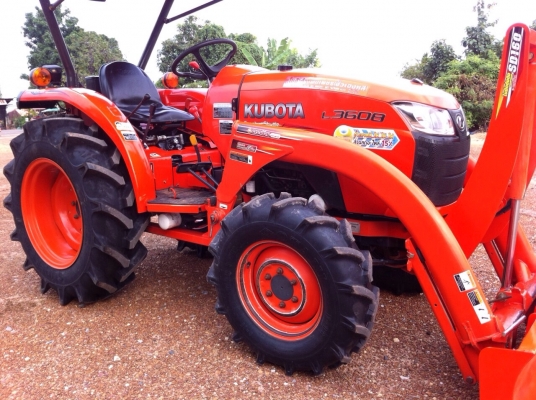 ขาย L3608 อุปกร3ชิ้น รถทำงาน488ชั่วโมง. ใบดัน. โรตารี่. ผาน6