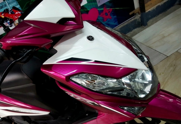 MIO 125 iMX สีชมพูดำ ตัวท็อปล้อแมกซ์จากศูนย์ ระบบหัวฉีดอัจฉริยะ YMJET-FI ประหยัดน้ำมัน แถม 3 รายการ 