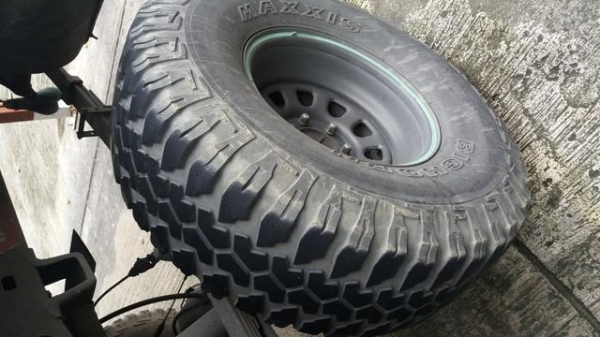 ขายยาง แม็กซีส 315/75/16 ปี13 ไม่ปะ ไม่บวม ไม่รั่ว ไม่ซึม สภาพใช้ได้อีกปีกว่าๆ ขายยาง แม็กซีส 315/75/16 ปี13 ไม่ปะ ไม่บวม ไม่รั่ว ไม่ซึม สภาพใช้ได้อีกปีกว่าๆ