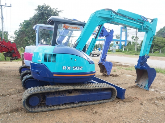 รถขุดเก่าญี่ปุ่น KUBOTA RX502 ไม่เคยใช้งานในไทย ราคา 480,000 บาท