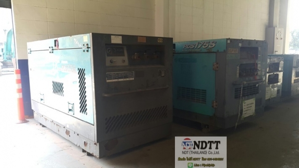 ขายปั้มลม Airman PDS175S นำเข้าญี่ปุ่น ขายไม่แพงครับ BY NDTT 061-419-4021 ไปป์ครับ