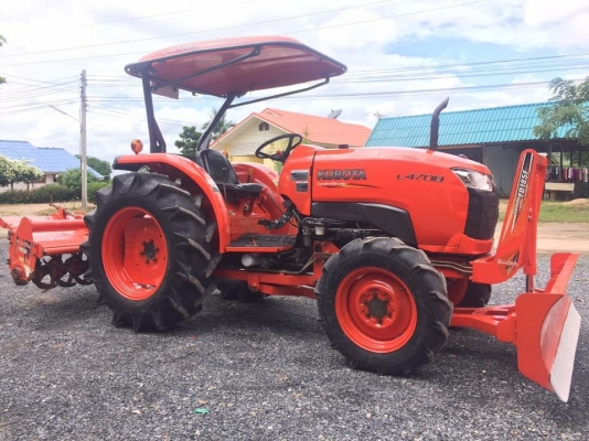 ขายรถไถคูโบต้า L4708 4WD2เพลา สภาพนางฟ้า ใช้งาน 600 ชั่วโมง อุปกรณ์ใบมีดดันหน้า+โลเตอร์รี ราคา 398,000 บาท สนใจติดที่เบอร์ 081-9136451 ค่ะ หรือ ขอดูรูปเพิ่มเติมทาง line:bow6451 ค่ะ