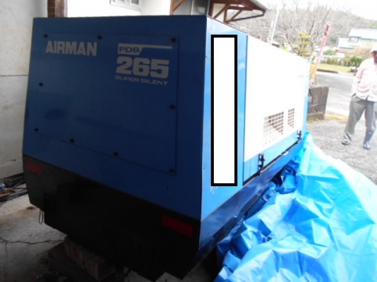 เครื่องปั๊มลม Airman PDS-265S นำเข้าจาก ญี่ปุ่น