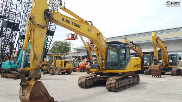 Sumitomo SH200-5   5,041 ชม. ไม่เคยใช้งานในไทย 062-709-1748  ธีรเทพ