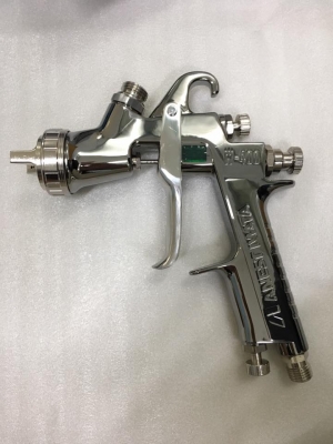 ขายปืนพ่นสี ยี่ห้อ Iwata รุ่น w-400 พร้อมถ้วย 600ml. (มีขนาดหัว 1.3,1.4 mm.)