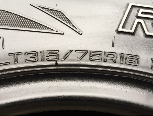 ยาง MUDSTAR 315 75 16 ไม่มีปะ พร้อมใช้งาน ราคาไม่แพง