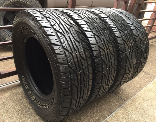 ยาง All Dunlop 245 70 16 ปี15 ดอกเต็ม ใช้ยาว ราคาไม่แพง