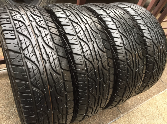 ยาง All Dunlop 245 70 16 ปี15 ดอกเต็ม ใช้ยาว ราคาไม่แพง