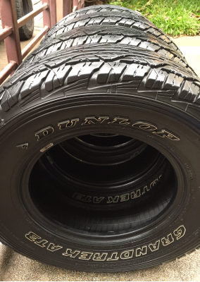 ยาง All Dunlop 245 70 16 ปี15 ดอกเต็ม ใช้ยาว ราคาไม่แพง