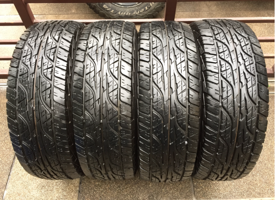 ยาง All Dunlop 245 70 16 ปี15 ดอกเต็ม ใช้ยาว ราคาไม่แพง