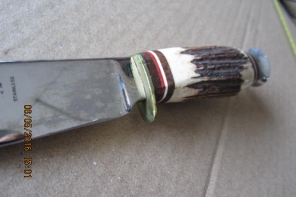 ขายมีดตราตางานเก่าMade in Germany. ด้ามเขาสัตว์งานเก่าเก็บ40ปี