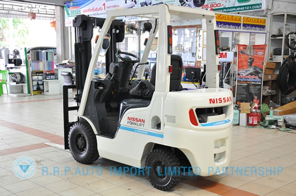 ขายรถโฟล์คลิฟท์มือสอง NISSAN รุ่น NL01-000188 ราคา 175,000 บาทนำเข้าจากประเทศญี่ปุ่น 100\% ไม่เคยใช้งานในประเทศไทย