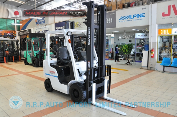 ขายรถโฟล์คลิฟท์มือสอง NISSAN รุ่น NL01-000188 ราคา 175,000 บาทนำเข้าจากประเทศญี่ปุ่น 100\% ไม่เคยใช้งานในประเทศไทย