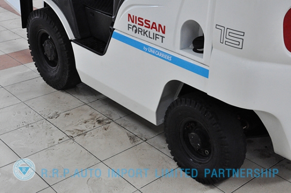 ขายรถโฟล์คลิฟท์มือสอง NISSAN รุ่น NL01-000188 ราคา 175,000 บาทนำเข้าจากประเทศญี่ปุ่น 100\% ไม่เคยใช้งานในประเทศไทย