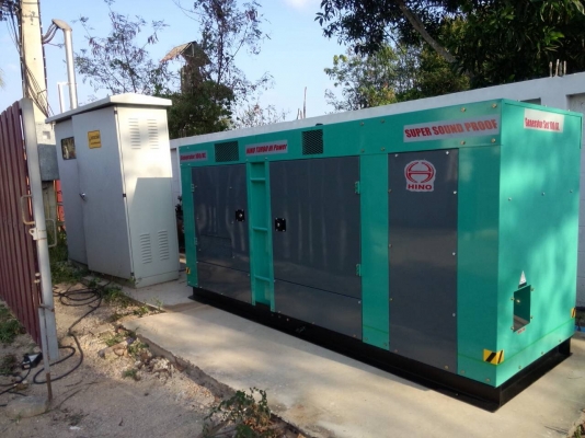 เครื่องปั่นไฟ70kva.HINOพร้อมล้อพ่วง(รับประกัน12เดือน)