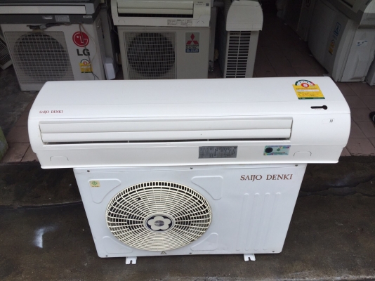 **** ขายแอร์ Saijo Denki 18000 BTU สภาพสวย ****