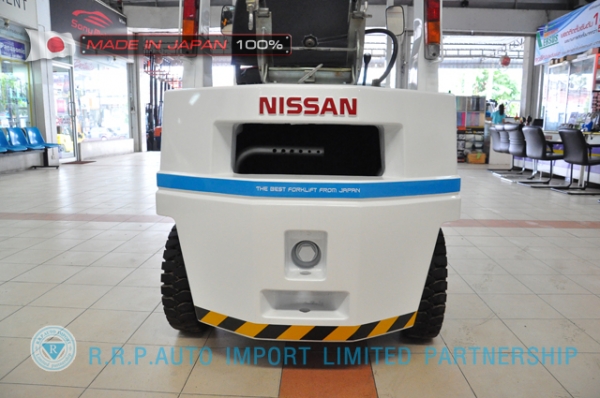 ขายรถโฟล์คลิฟท์มือสอง NISSAN รุ่น H01-001314 ราคา130,000 บาทนำเข้าจากประเทศญี่ปุ่น 100\% ไม่เคยใช้งานในประเทศไทย