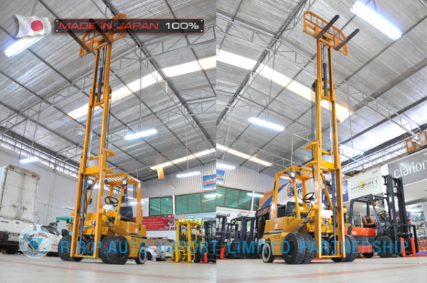 ขายรถโฟล์คลิฟท์มือสอง NISSAN  รุ่น H01-003701 ราคา155,000 บาทนำเข้าจากประเทศญี่ปุ่น 100\% ไม่เคยใช้งานในประเทศไทย