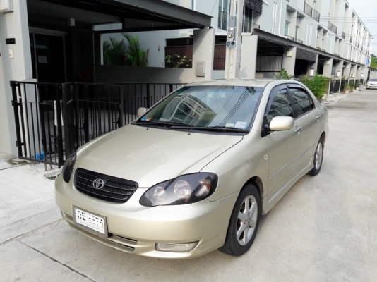 ALTIS 1.6E ปี2002  เกียร์ธรรมดาแท้ๆ นิ่งๆ แรง รถบ้าน สมบูรณ์