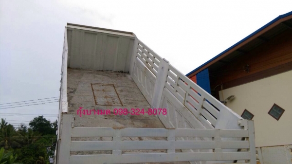 ขายรถบรรทุกสิบล้อดัมพ์ Mitsubishi M6 เครื่องเดิม 260 แรง 2 เพลา ปี 48 กระบะดัมพ์สามมิตร เครื่องดี คัทซีสวย ทะเบียนพร้อม