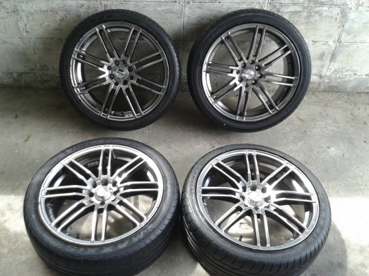 ขอบ17นิ้ว4รู100/114 พร้อมยาง ชุดนี้ ราคา 6600 บาท