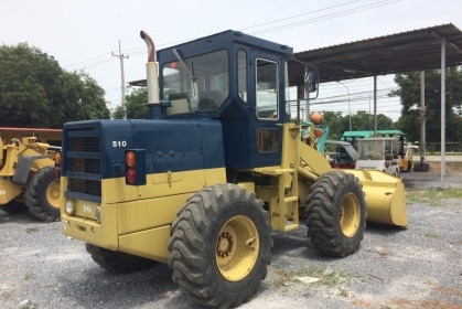 ขาย รถตักล้อยาง KOMATSU 510 กรองเดี่ยว ซีเรียล 16,000++ เก่าญี่ปุ่น โทร.090-986-2521 อ๊อบ