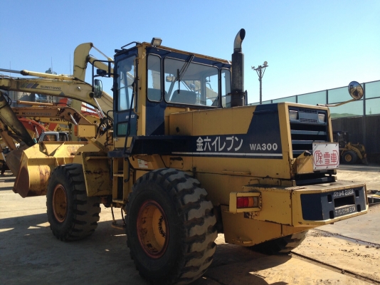 KOMATSU WA300-1 ซีเรียล 30,000 ญี่ปุ่นแท้ โทร.090-986-2521 อ๊อบ