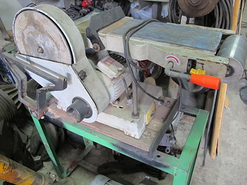 ขายเครื่องขัดกระดาษทรายสายพาน ไฟบ้าน