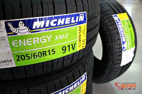 MICHELIN XM2 205/60R15 เส้นละ 3,250 บาท