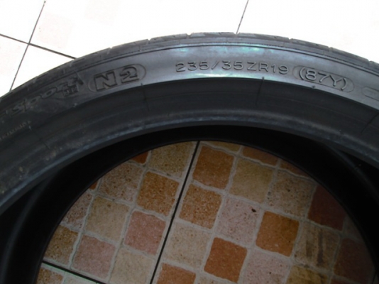 ขายยาง MICHELIN PILOT N2 (France) 235-35-19 ปี14 สวยๆ 1คู่ ขายยาง MICHELIN PILOT N2 (France) 235-35-19 ปี14 สวยๆ 1คู่