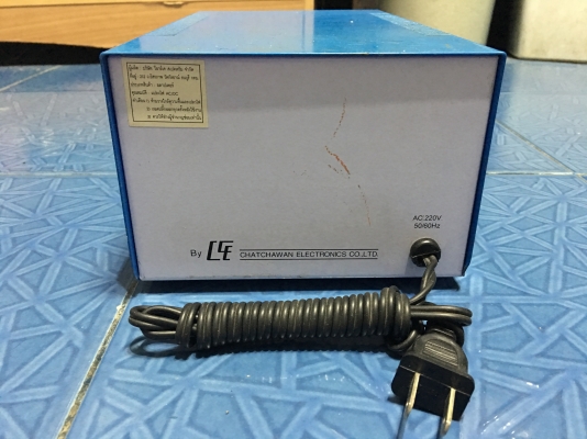 อแด๊ปเตอร์ ยี่ห้อ สเป็กตรัม รุ่น SPD-920D 12 โวลท์ 20 แอมป์ INPUT : 220V. 50/60Hz. OUTPUT : D.C. 12V. 20A สภาพใหม่ ใช้งานได้ปกติ ขาย 1,400 บาท พร้อมส่ง(หนักมาก) ถ้ามารับเอง 1,200 บาท(ของใหม่ราคา 2,200 บาท) อยู่ซอยคลองใหม่ ห่างจากทางแยกสามพราน 1 ไฟแดง นครป อแด๊ปเตอร์ ยี่ห้อ สเป็กตรัม รุ่น SPD-920D 12 โวลท์ 20 แอมป์ INPUT : 220V. 50/60Hz. OUTPUT : D.C. 12V. 20A สภาพใหม่ ใช้งานได้ปกติ ขาย 1,400 บาท พร้อมส่ง(หนักมาก) ถ้ามารับเอง 1,200 บาท(ของใหม่ราคา 2,200 บาท) อยู่ซอยคลองใหม่ ห่างจากทางแยกสามพราน 1 ไฟแดง นครป